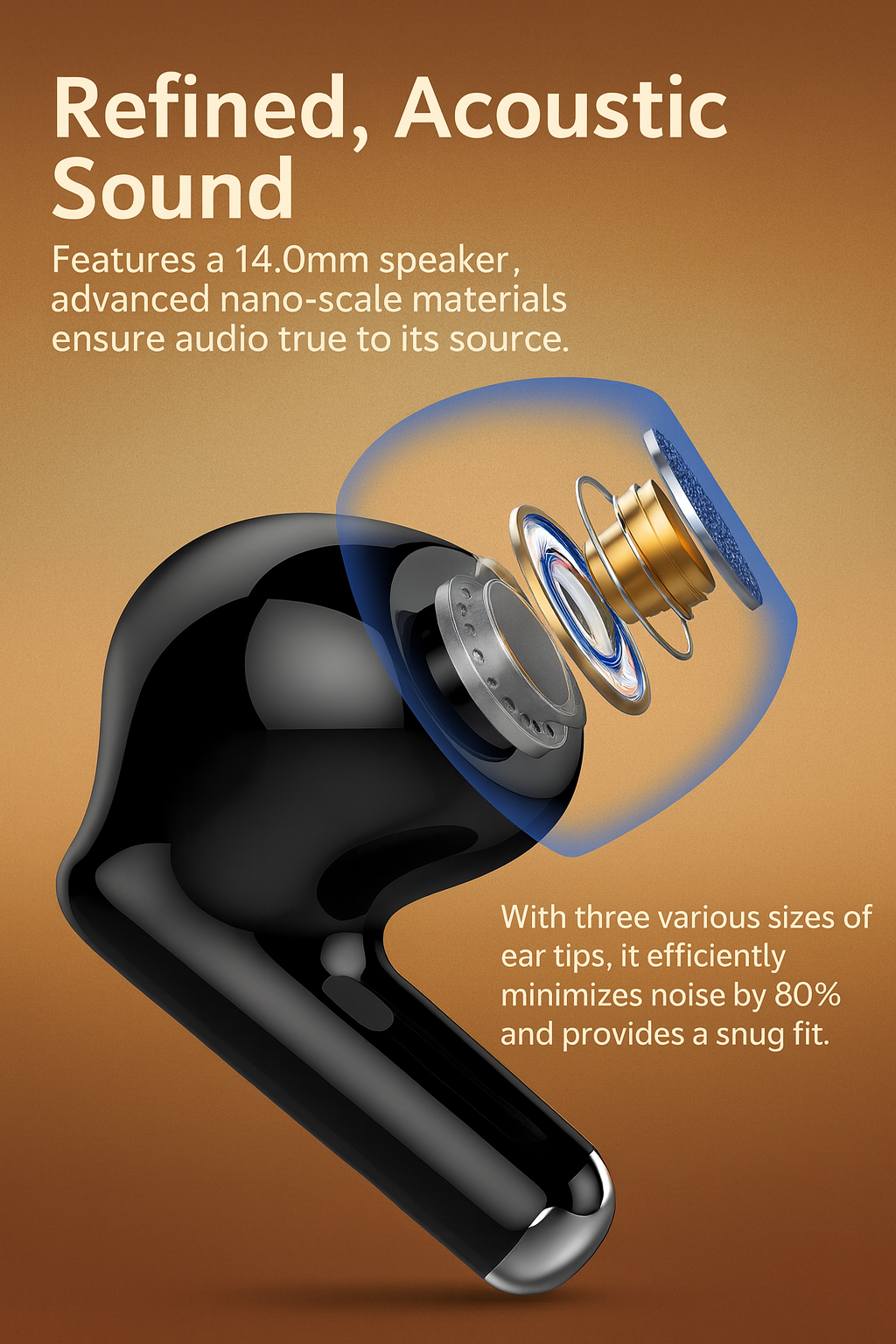 SOLVIX™ Airbuds Pro 5.4 – Wireless Earbuds with LED Display & Noise Reduction