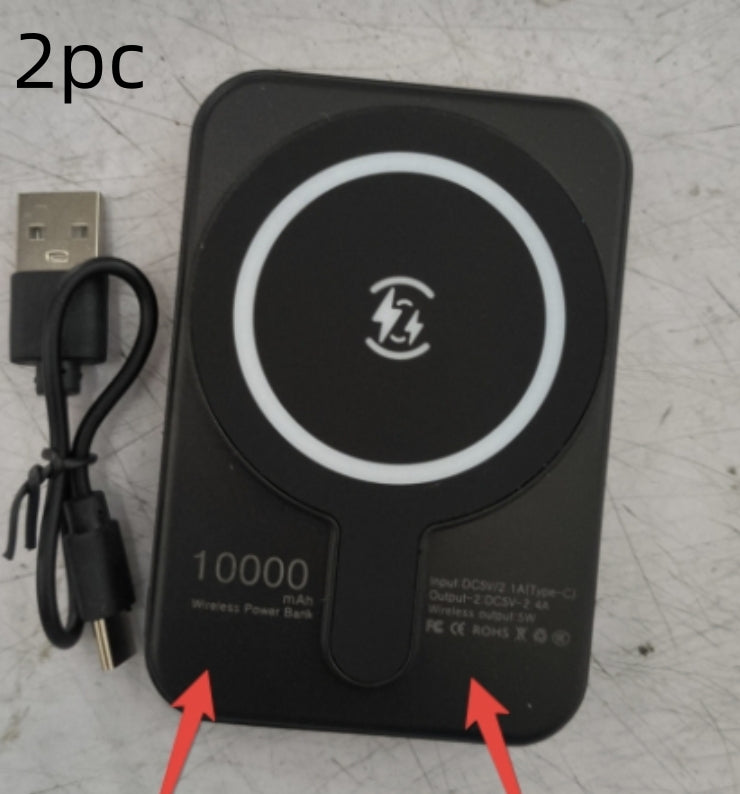 Mini Fast Charging Magnetic Wireless Power Bank 10000 MAh Portable