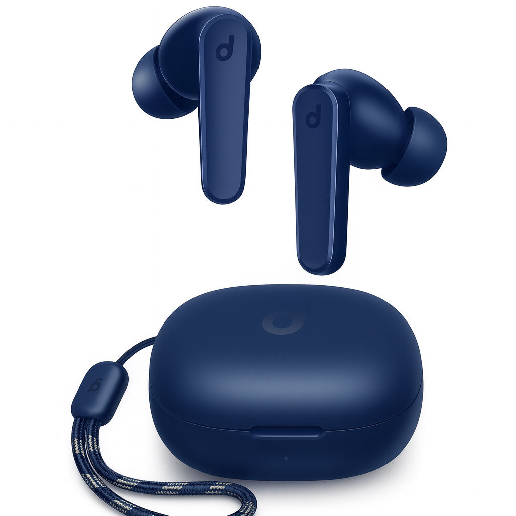 SOLVIX™ P20i BassBoost Earbuds – 30H Playtime + AI-Clear Calls