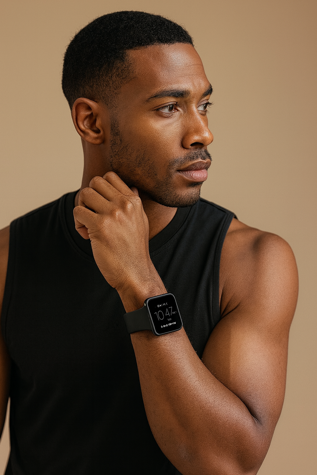 SOLVIX SmartFit™ Watch – Heart Rate, Steps, Notifications, Sleep Tracking