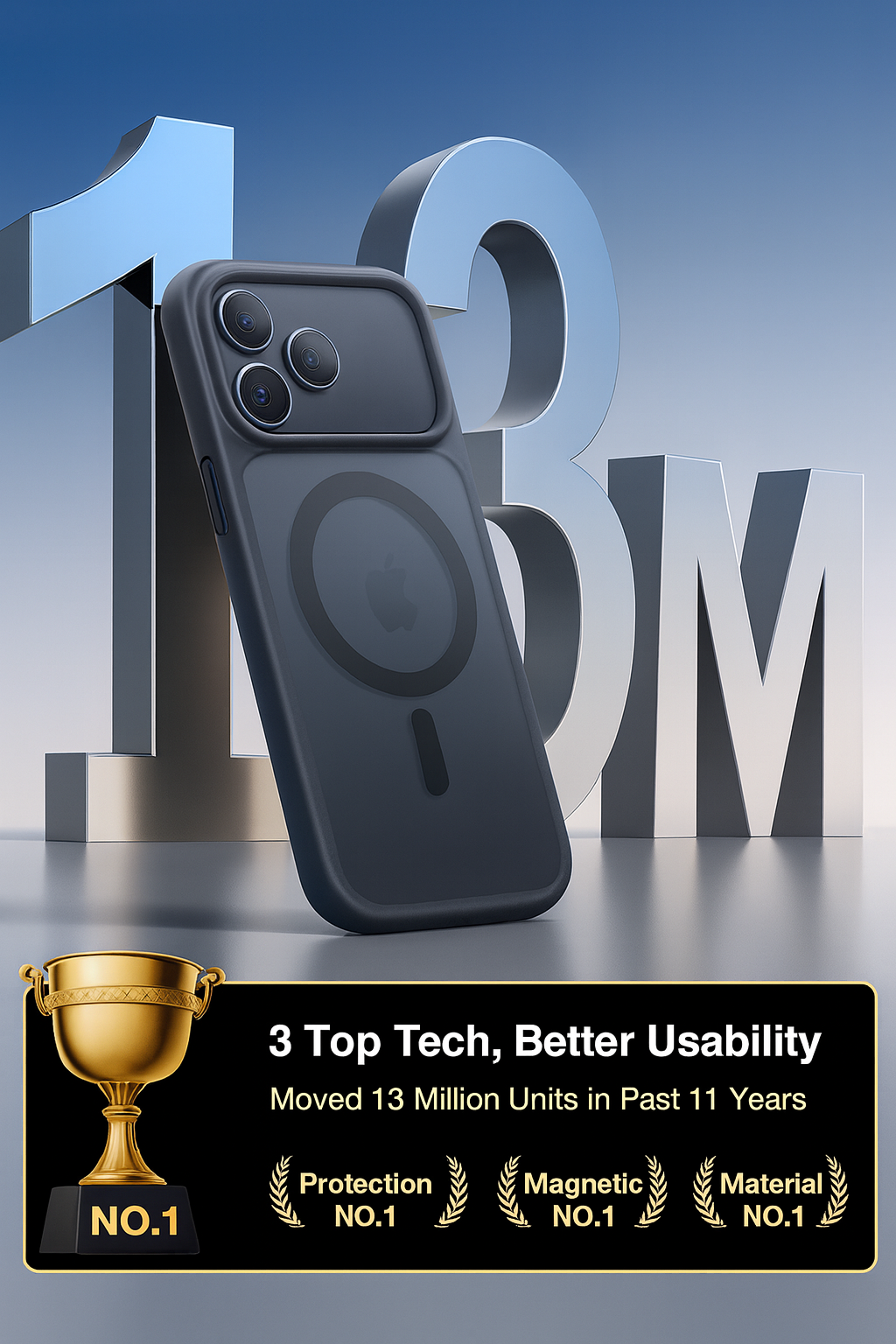 SOLVIX ArmorShield™ MagSafe – Military Shockproof iPhone Case