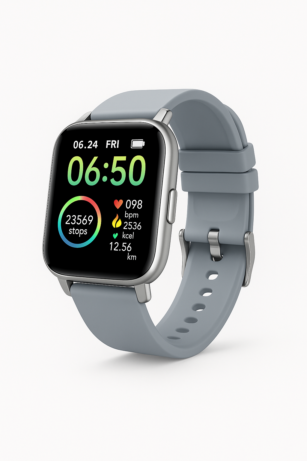 SOLVIX™ ActiveTrack 1.69” Smartwatch – 24 Sports Modes • Health Monitoring • IP68 Waterproof