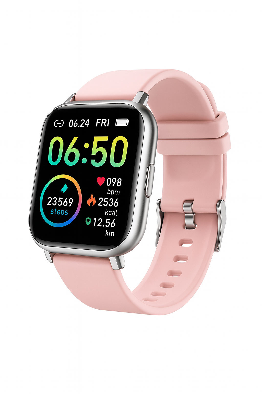 SOLVIX™ ActiveTrack 1.69” Smartwatch – 24 Sports Modes • Health Monitoring • IP68 Waterproof