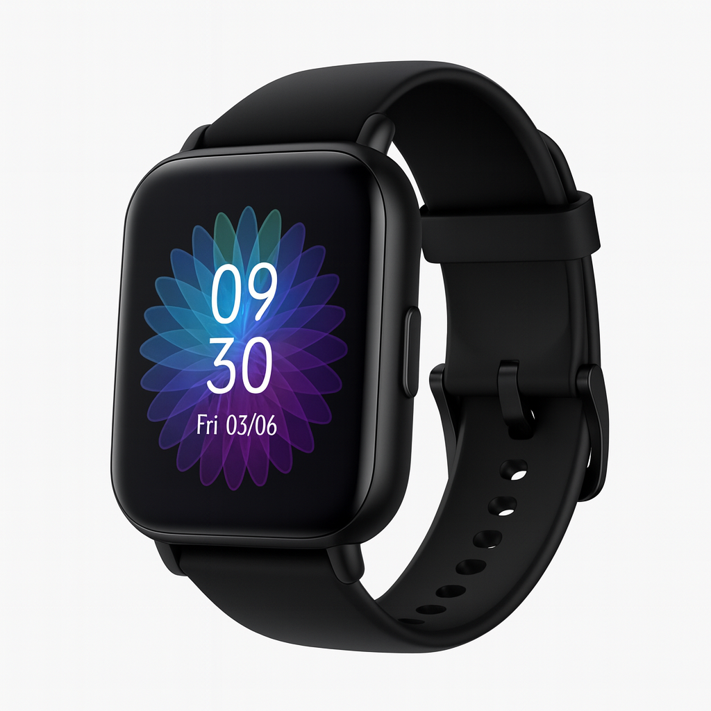 SOLVIX SmartFit™ Watch – Heart Rate, Steps, Notifications, Sleep Tracking