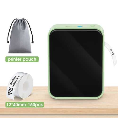 Wireless Bluetooth Label Printer | Mini Label Maker - Inkless Thermal
