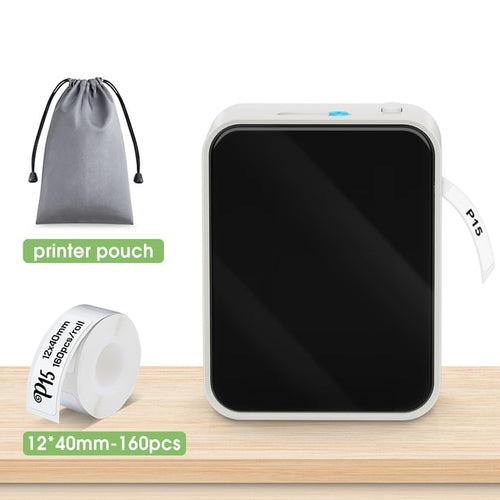 Wireless Bluetooth Label Printer | Mini Label Maker - Inkless Thermal