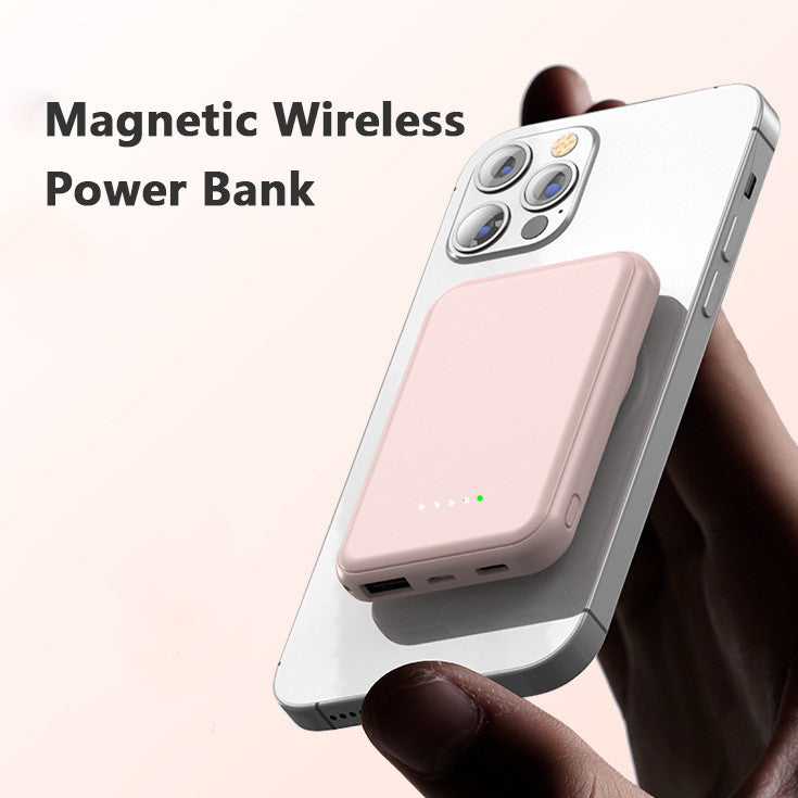 Mini Fast Charging Magnetic Wireless Power Bank 10000 MAh Portable