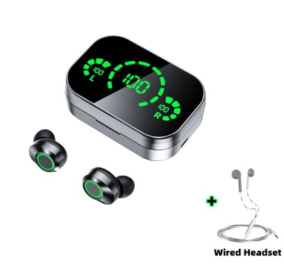 YD03 Wireless Bluetooth Earbuds – Smart LED Display